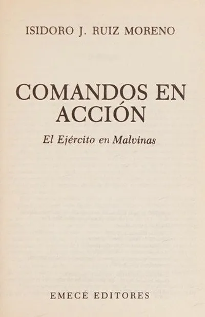Cover of Comandos en acción
