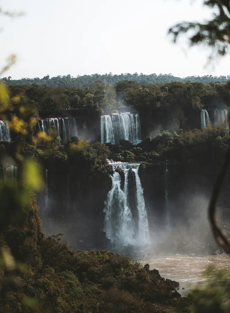 Iguazú Falls cascades