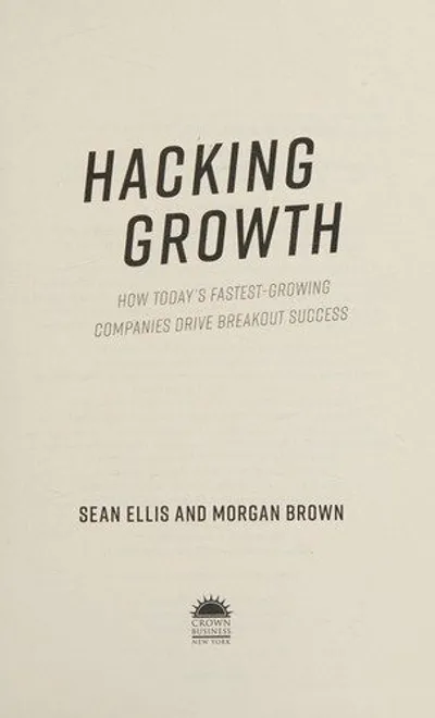 Cover of Hacking Growth